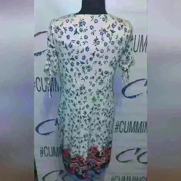 Blue and pink dress barn women's dresses slip on new with tags - Picture 3 of 7